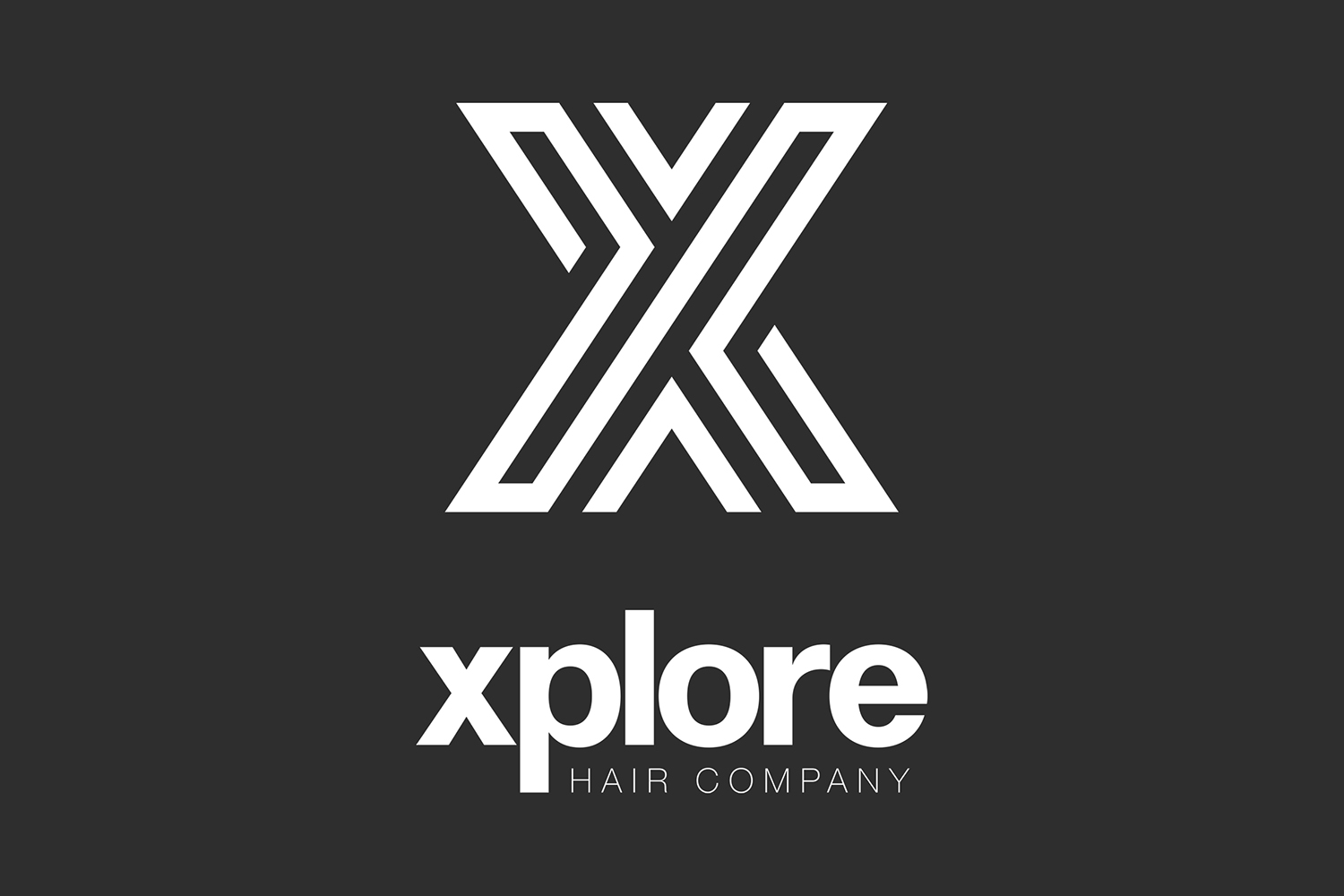 Xplore Hair Company Logo Design